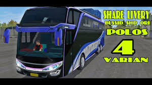 Check spelling or type a new query. Livery Bussid Shd Ori Polos 4 Varian Youtube