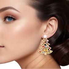 Xmas Stud Earrings + Love Nikki Ruby Dealers Earrings