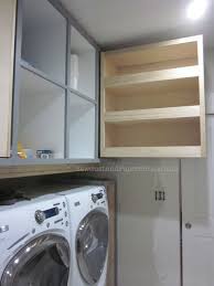 Deep cabinets for laundry room. Pull Out Storage Cabinet Sawdust Girl Laundry Room Update Laundry Room Cabinets Laundry Room