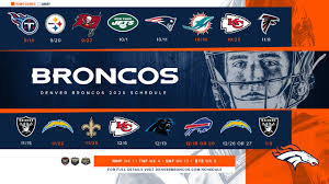 The denver broncos did not have any of their four quarterbacks available when they faced the new orleans saints because of coronavirus concerns. Broncos Announce 2020 Schedule
