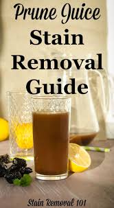 If your kids need a little extra sweetness, try this blueberry smoothie, which is made with banana and sweetened with apple juice. Prune Juice Stain Removal Guide