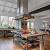Corrugated Metal Kitchen Island