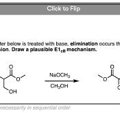E1cB - Elimination (Unimolecular) Conjugate Base