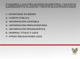 369 m, auditoría superior del estado de hidalgo. Armonizacion Contable Secretaria De Salud Del Estado De Hidalgo