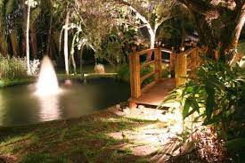40 Ultimate Garden Lighting Ideas Water Feature Lighting Landscape Lighting Outdoor Wedding Lighting