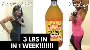 Purchase apple cider vinegar or apple cider vinegar supplements that are made from whole apples and that don't use vinegar that has been distilled or filtered. Apple Cider Vinegar Weight Loss 1 Week Youtube