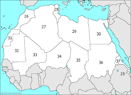 Can you identify the southwest asia and north africa. Jungle Maps Map Of Africa Countries Quiz