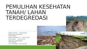 Sirkulasi dan perubahan fisis akan berlangsung terus sampai akhir zaman (ross, 1970). Ppt Pemulihan Kesehatan Tanah Lahan Yang Terdegredasi Pptx Nescaya Suhendri Academia Edu