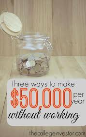 In april 2019, i had my first $1000 solely from ads on my site and it felt really good. 3 Ways To Earn 50 000 Per Year In Passive Income Without Working