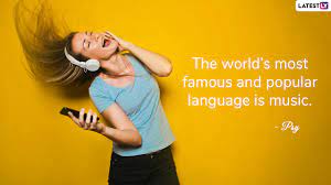 Music day quotes, world music quotes, inspirational music quotes, famous music quotes, best music quotes, music quote, musical quotes, music love quotes, music is life. World Music Day 2019 Wishes Celebrate The Day With Quotes On Music By Legends Like Bob Marley Elton John And More Latestly