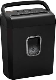 It is a beast of a machine. Amazon Com Bonsaii 8 Sheet Cross Cut Paper Shredder P 4 High Security Credit Card Staples Shredder Machine For Home Office Use Portable Handle Design With 3 5 Gallons Wastebasket Black C234 B Office Products
