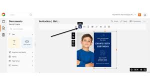 You can begin creating your card by inserting a shape as the border for your invitation. How To Make Birthday Invitation Card In A Few Clicks Dochipo