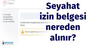Seyahat izin belgesi, başvuru şartlarını karşılayanlara temin ediliyor. Seyahat Izin Belgesi Nasil Nereden Alinir E Devlet Seyahat Izin Belgesi Alma Kpss Haberleri