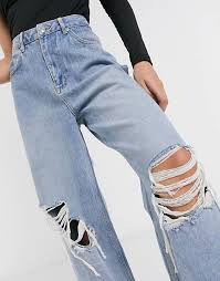 Boyfriend jeans für damen stammen nicht wirklich aus der herrenabteilung. Boyfriend Jeans Fur Damen Boyfriend Jeans Mit Rissen Asos