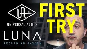 Universal Audio LUNA First Try