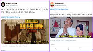 Pubg❤️ @pubgmeme.official @pubg_memes_indian_ follow for more funny memes and videos @pubg_memes_indian_ @pubg_memes_indian_ @pubg_memes_indian_ yeah apne bade bhai. Pubg Mobile Funny Memes Trend Online With Jokes On Parents Reactions To Gamers Disappointment As Game Will No More Work In India Latestly