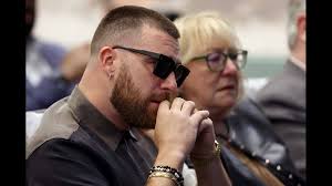 Travis Kelce Wipes Away Tears as Brother Jason Announces NFL Retirement