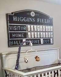 Supplies of everything you need for your nursery including themed baby room decor, baby lighting, nursery rugs, baby gear, nursery furniture and more. 15 Baseball Nursery Ideas Sports Themed Room A More Crafty Life