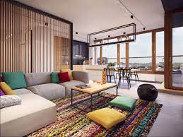 Une maison loft au design contemporain dans une ancienne grange c'est à 20 minutes de lille que wakup, la société spécialisée dans les lieux de tournage et de prises de vues, nous présente le soleil levant, une maison loft à la façade en briques installée dans une ancienne grange rénovée. Appartement Moderne Au Design Minimaliste Et Chaleureux A Varsovie Vivons Maison