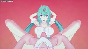 Reno from The Misfit of Demon King Academy Gives You A Footjob Hentai POV