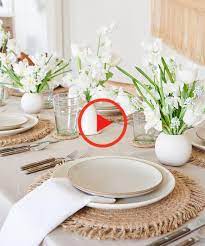 Jenni Kayne Breakfast Table Setting Dinner Table Setting Dinner Table Decor