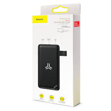 Baseus wireless power bank 8000. Baseus Power Bank Wireless Charger S10 Bracket 18w Max 10000 Mah Black Pps10 01