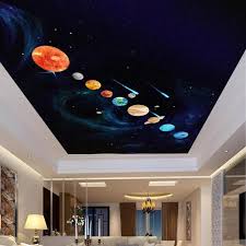 9pcs Planets Diy Wall Sticker Pvc Waterproof Luminous Planet Glow In The Dark Wall Stickers Kids Room Diy Wall Stickers Kids Room Wall Stickers Kid Room Decor