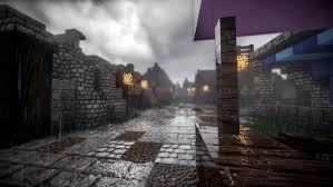 Minecraft Drift Through Rain Atmospheric Cinematic Seus Complete 60fps Minecraft Shaders Minecraft Minecraft Pe
