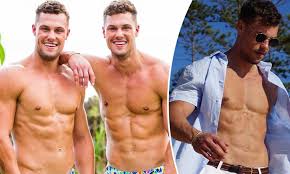 Love island stars have steamy snogging competition. Love Island Australia How To Tell Twins Josh And Luke Apart Daily Mail Online