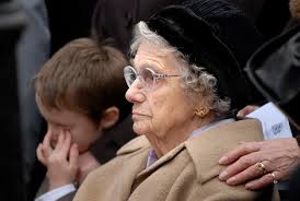 Gertrude Harris's father, Private Harry Farr was executed by firing squad  for cowardice in 1916 during the First World War