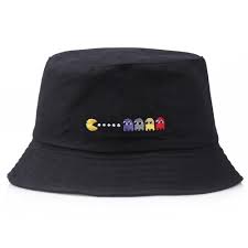 Pacman Bucket Hat In 2021 Outfits With Hats Bucket Hat Fashion Hat Fashion