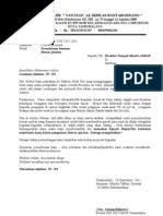 Contoh permohonan kerjasama dengan instansi pemerintah 19. Surat Permohonan Qurban