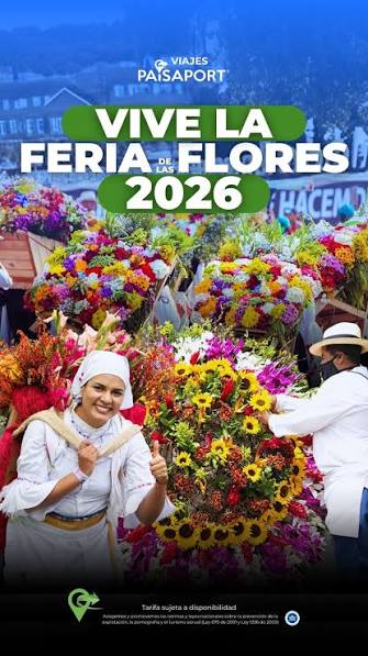 Feria de Flores 2026 🌺✈️, El evento más esperado del año ya tiene fechas.,  Reserva desde ahora y asegura:, ✔ Mejores tarifas, ✔ Mejores ubicaciones, ✔  Mejores experiencias, Medellín florece una vez al ...
