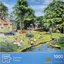 Over 1500 jigsaw puzzles for adults and children available. Summer Picnic 1000 Piece Jigsaw Puzzle The Works