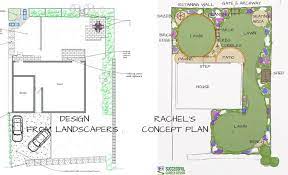 Whether it is an entire property design and landscape installation, a paver or natural stone patio, a fieldstone wall, or maybe just a single tree. Wide Sloping Garden Design Concept Plan Part Of The Sgd Worldwide Garden Design Service Garden Design Sloped Garden Concept Design