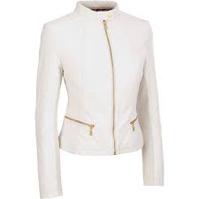 Women White Leather Jacket Women B Leather Jackets Women White Leather Jacket Leather Jacket Style