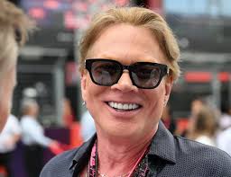 Axl Rose com Don Stockwell, produtor do show da Costa Rica.