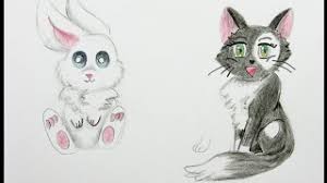 Manga Tiere Zeichnen Lernen 2 Hase Und Katze Manga Zeichenkurs Comic Tiere Youtube
