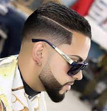 Curved Beard Style With Back Comb Hair Faded Beard Styles Beard Styles For Men Beard Styles
