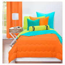 The buffalo check print adds a rustic, farmhouse touch that will complement any accessory. Crayola Bold Orange Comforter Sets Full Queen Target