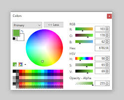 Color models such as rgb, cmy, cmyk do not contain practical terms in terms of human interpretationfor example, no one talks about the color of a house by giving the percentage of the primary colors that make up that color. Color Selection Inconsistency Hsv Values Randomly Dropping By 1 Troubleshooting Bug Reports Paint Net Forum