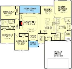 As it there are dozens of home in each section of style such as small, craftsman, bungalow, ranch and lot of things. Plan 11788hz Efficient 4 Bedroom House Plan Country Style House Plans Bedroom House Plans Ranch House Plans