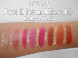 Revlon Just Bitten Kissable Balm Stain Swatches Revlon