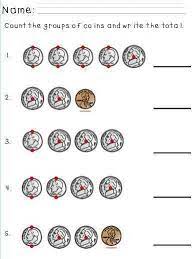 This video shows you how to use touch dots to count money. Free Printable Autism Worksheets Together With 648 Best Autism Math Images On Pinterest Money Math Touch Math Autism Math
