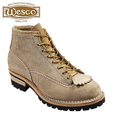 Wesco Inc Wesco 6 Inches Custom Jobmaster Beige 6inch Custom Jobmaster Suede Boots 106100 Men