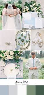 Spring Mist Dreamy Wedding Inspiration In A Soft Palette Of Blue Grey Chic Vintage Brides Grey Wedding Theme Wedding Colors Blue Spring Wedding Colors