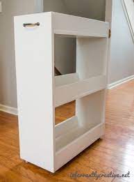 One simple way to keep a small utility room looking organised, streamlined and efficient is to avoid. Slim Rolling Laundry Room Storage Cart Free Diy Plan Laundry Room Diy Laundry Room Storage Laundry Room Organization