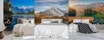 Verlieben sie sich in diese schöne berglandschaft fototapete. Wir Wahlen Eine Fototapete Mit Einer Berglandschaft Fur Das Schlafzimmer