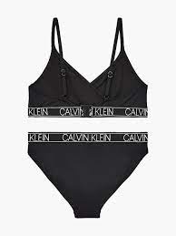 Beau maillot de bain calvin klein taille s très peu porté bleu plutôt long. Swim Shop Madchen Calvin Klein