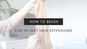If the extensions are wavy or curly, use a curling iron to curl your natural hair. Hair Extension Care How To Properly Care For Hair Extensions At Home